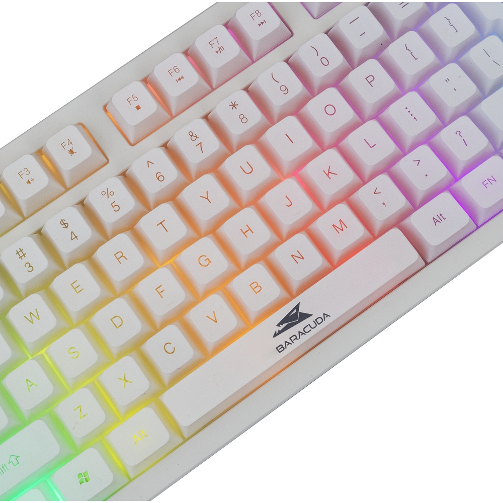 Baracuda KRILL RGB biała na biurku